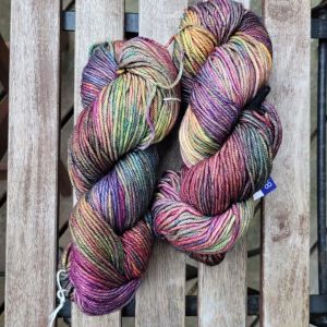 2 fed garn: Malabrigo Rios i farven Arco Iris